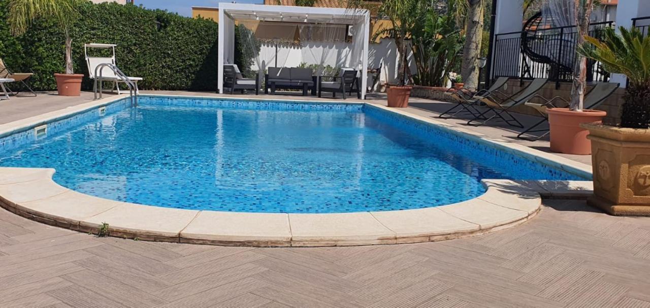 Villa Marianna Con Piscina Privata Ampi Spazi Esterni E Wifi Free Trabia Exterior foto