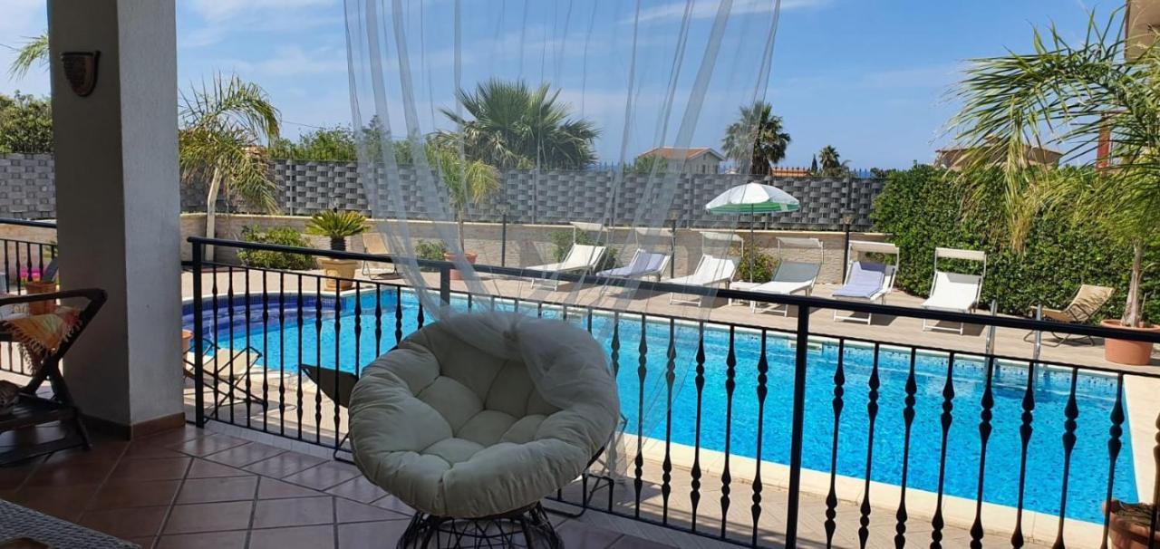 Villa Marianna Con Piscina Privata Ampi Spazi Esterni E Wifi Free Trabia Exterior foto
